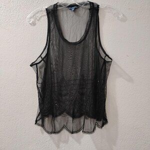 American Eagle Outfitters- XS/TP-MESH TANK TOP ACCESORIES